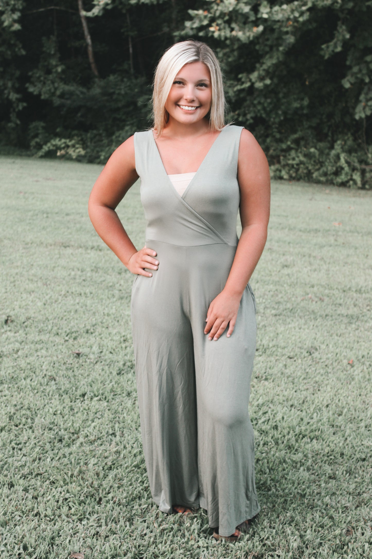 All Things Comfy Sleeveless Jumpsuit