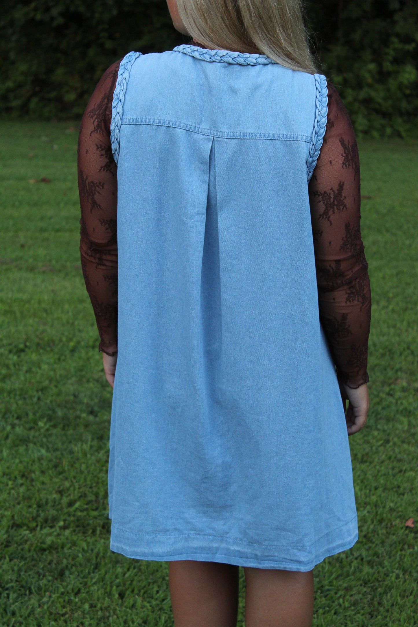 Heartache On The Dance Floor Denim Dress
