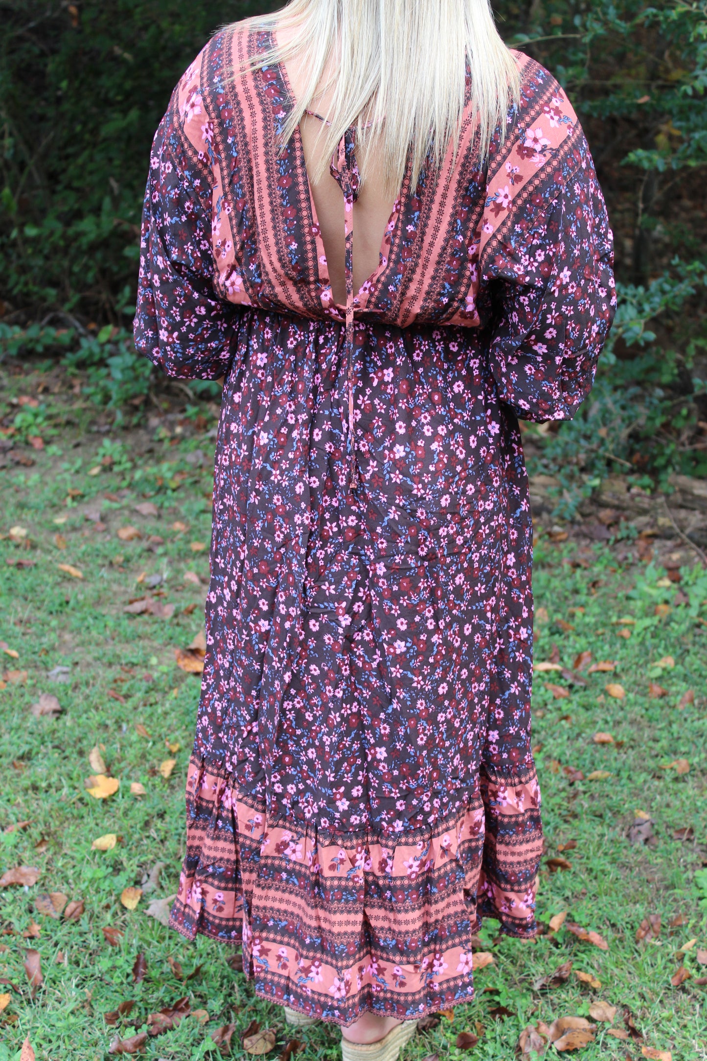 Boho Feels Floral Dress