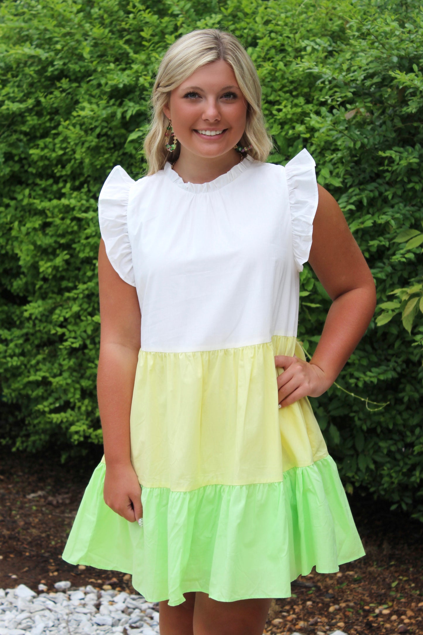 Lemon & Lime Mini Dress
