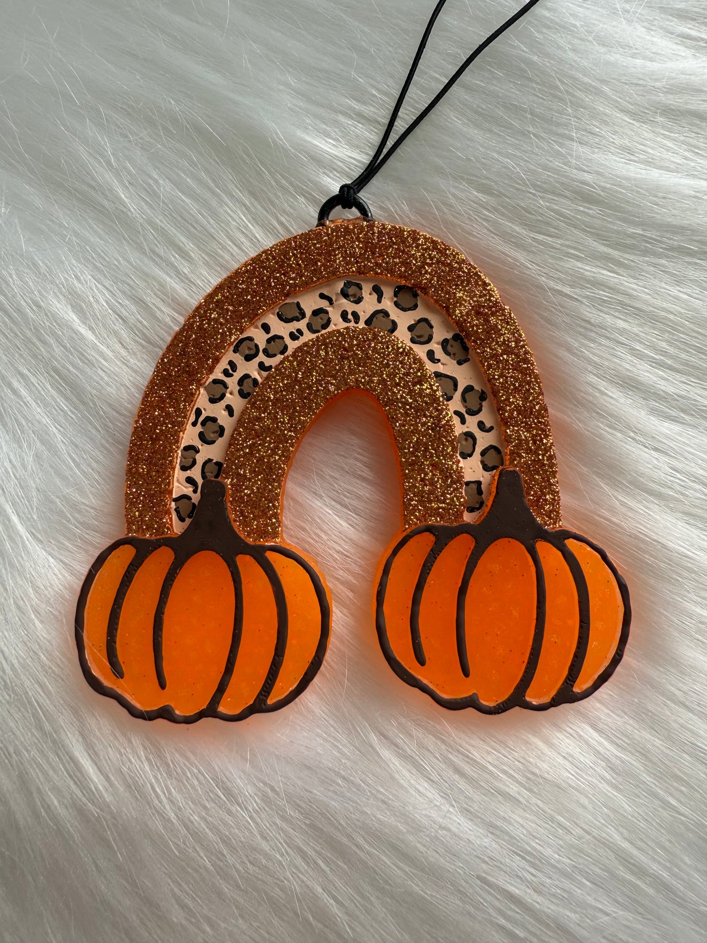 Cheetah Rainbow Pumpkin Freshie