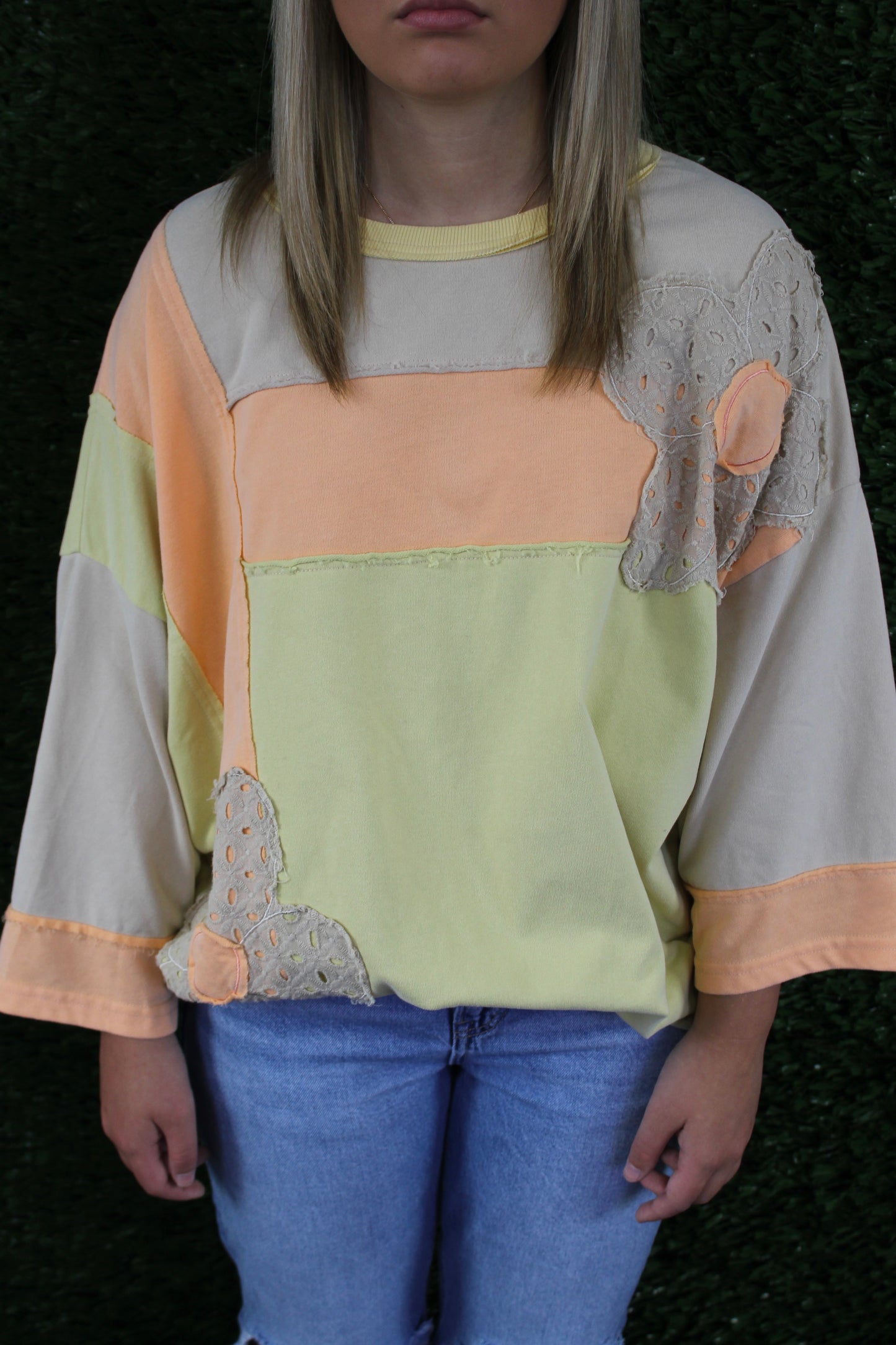Top Notch Flower Patch Top