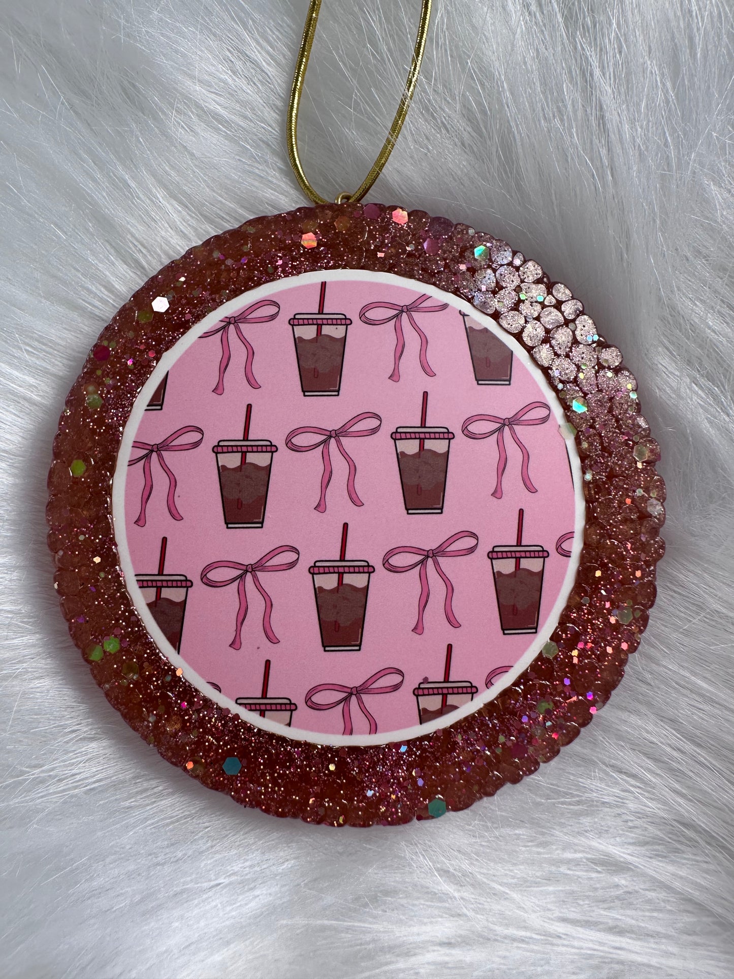 Coffee + Bow Freshie