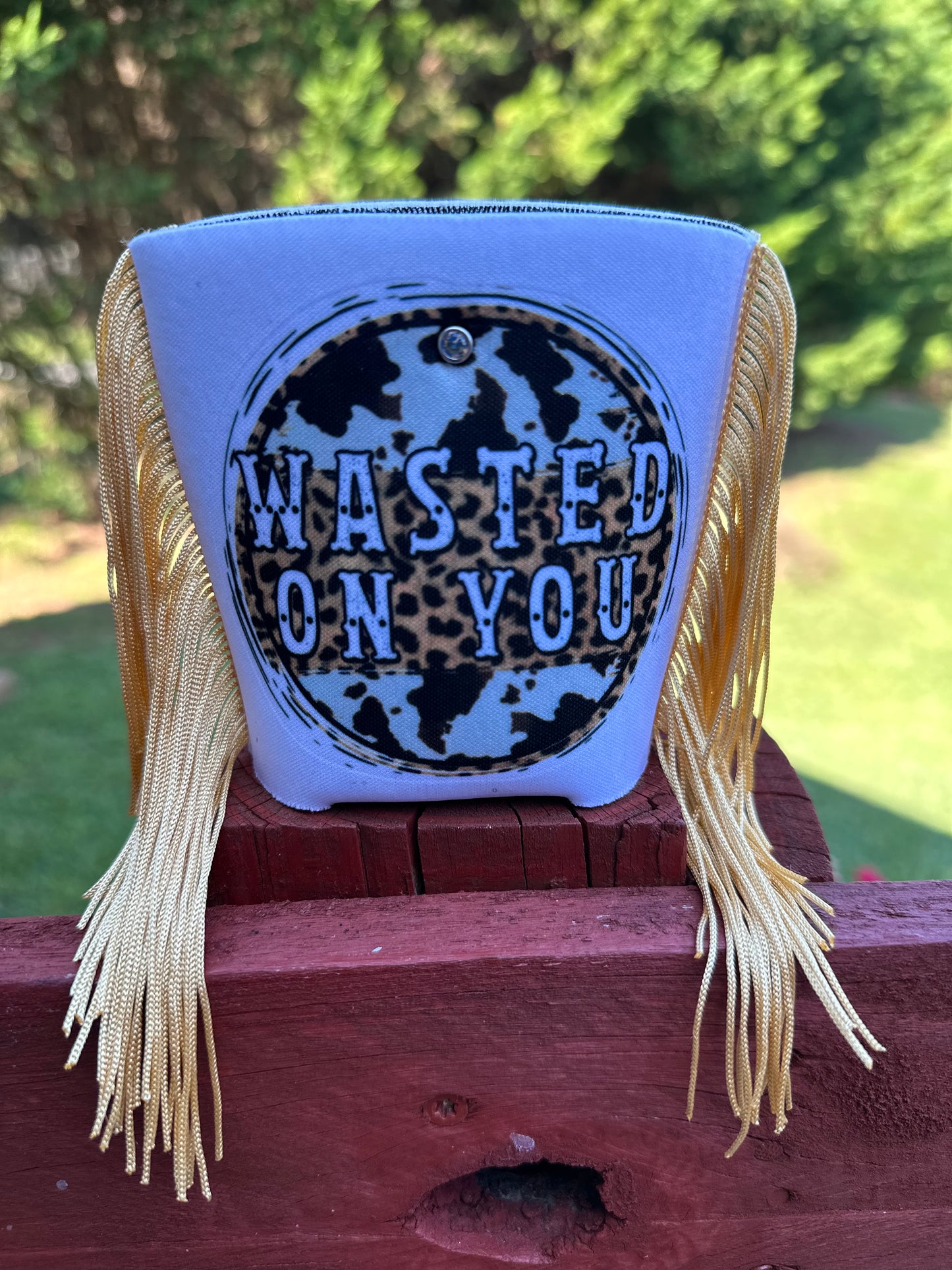 Boujee Fringe Koozies