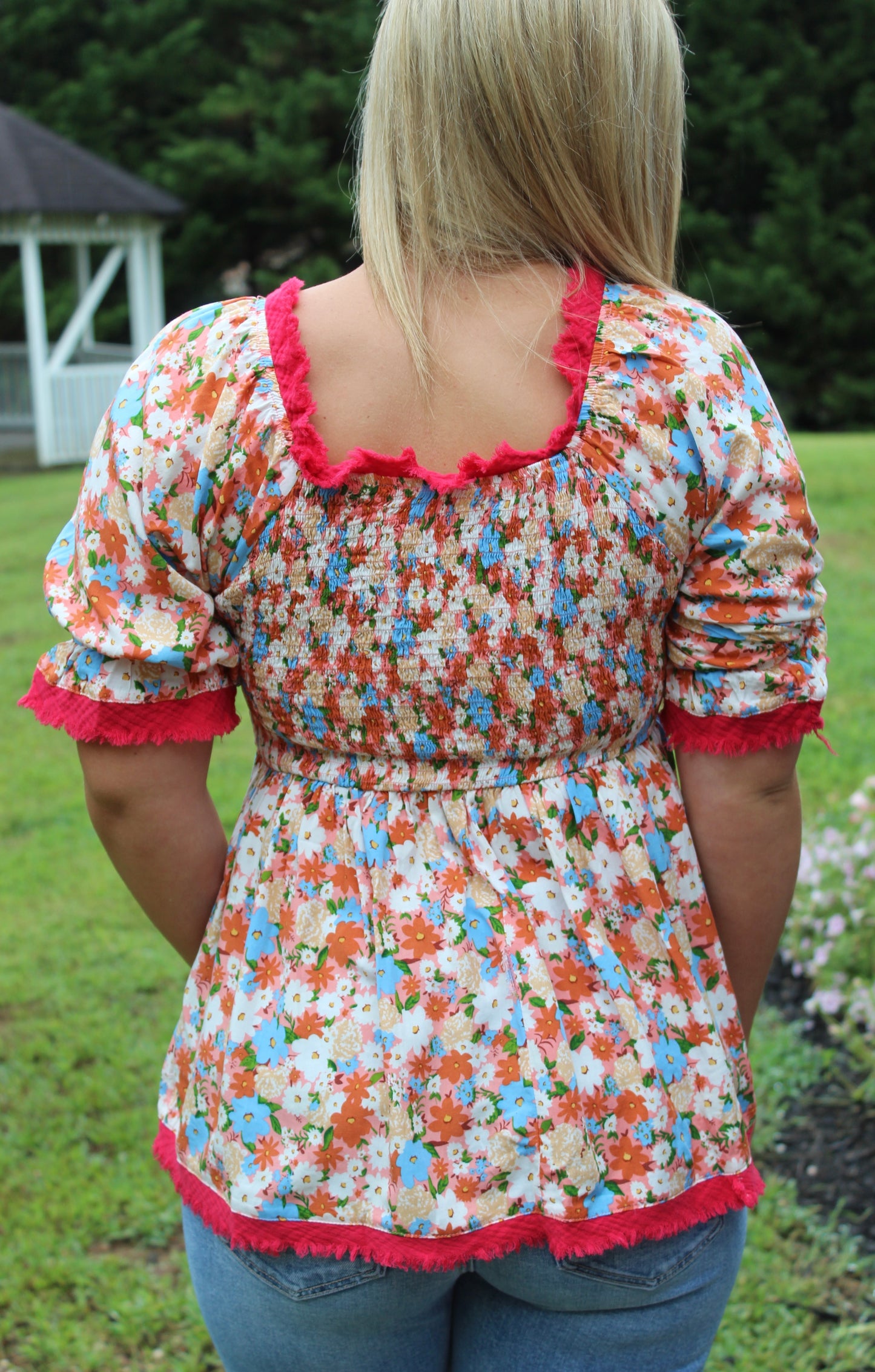 Blooming Dreams Babydoll Top