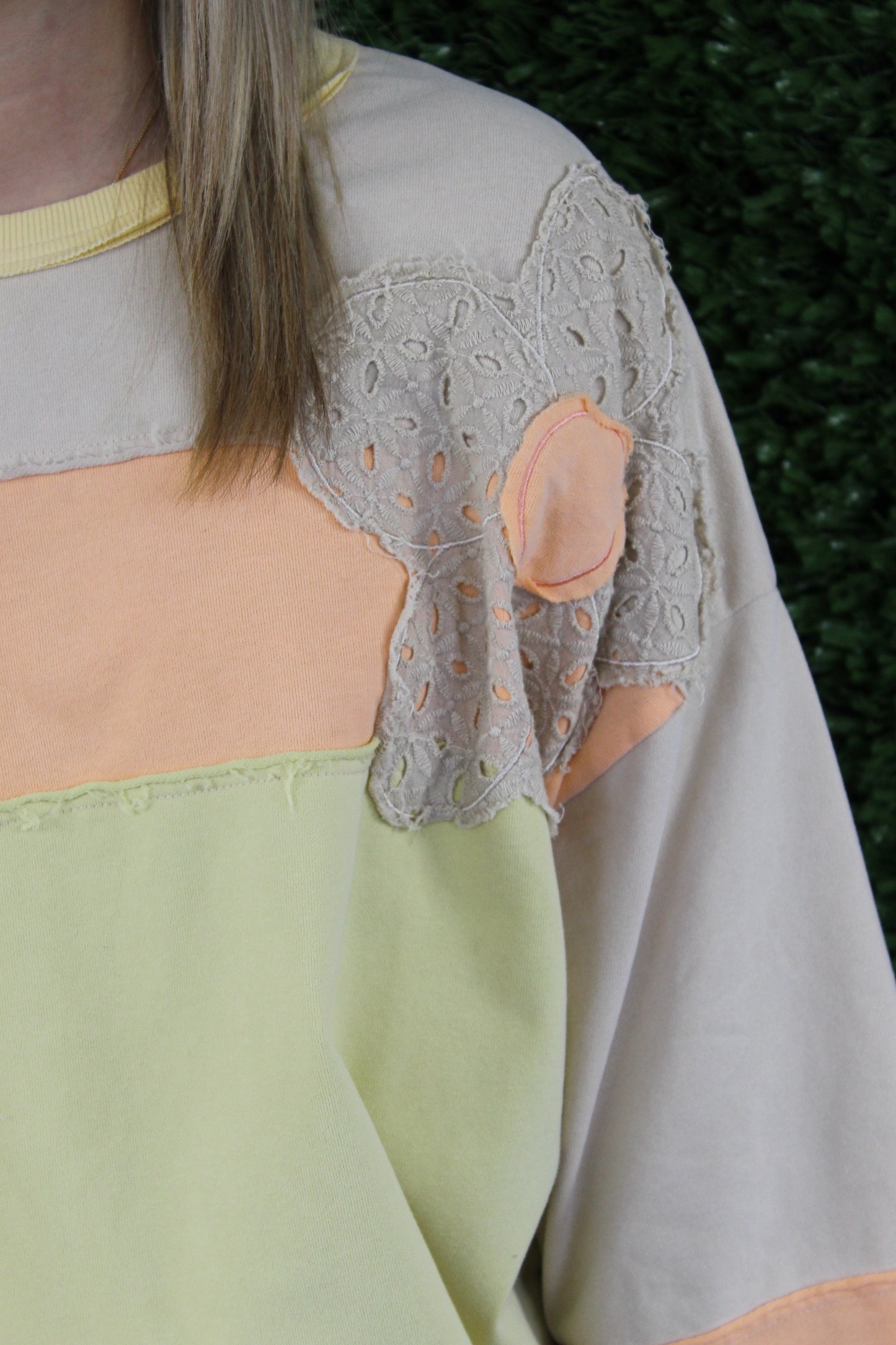 Top Notch Flower Patch Top