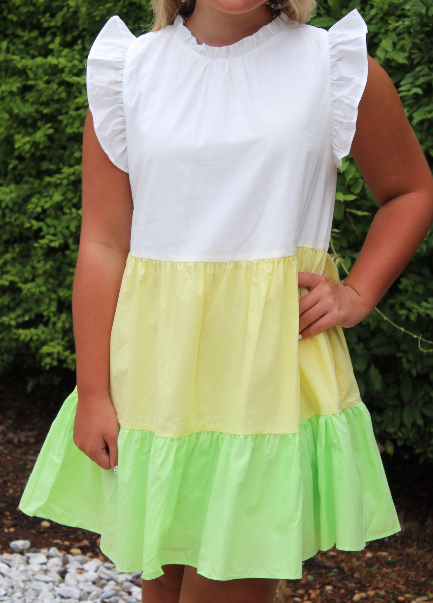Lemon & Lime Mini Dress