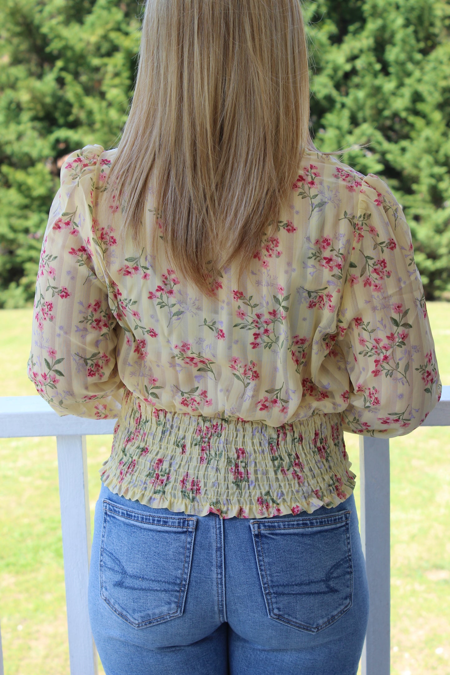 Brighter Than Sunshine Floral Top