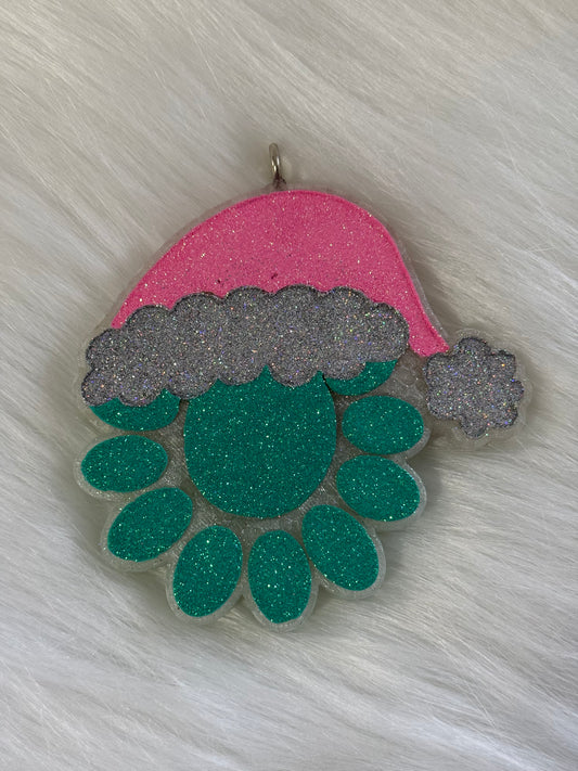 Turquoise Christmas Freshie