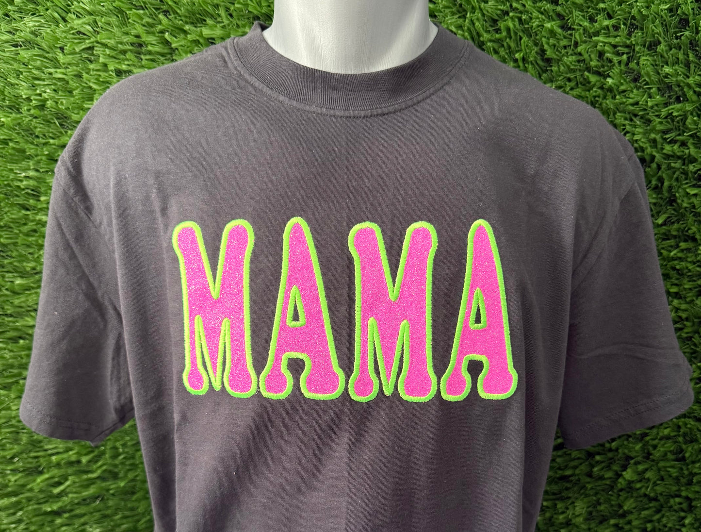Mama Embroidered Tee - Comfort Colors