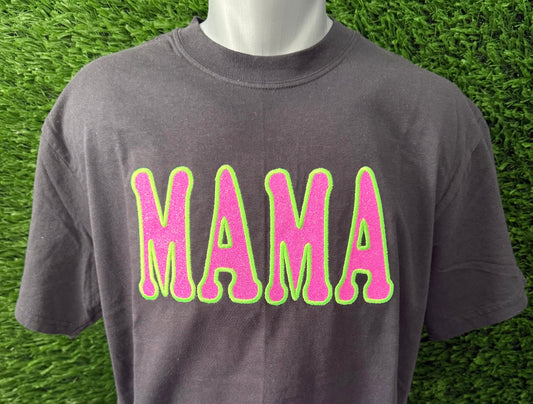 Mama Embroidered Tee - Comfort Colors