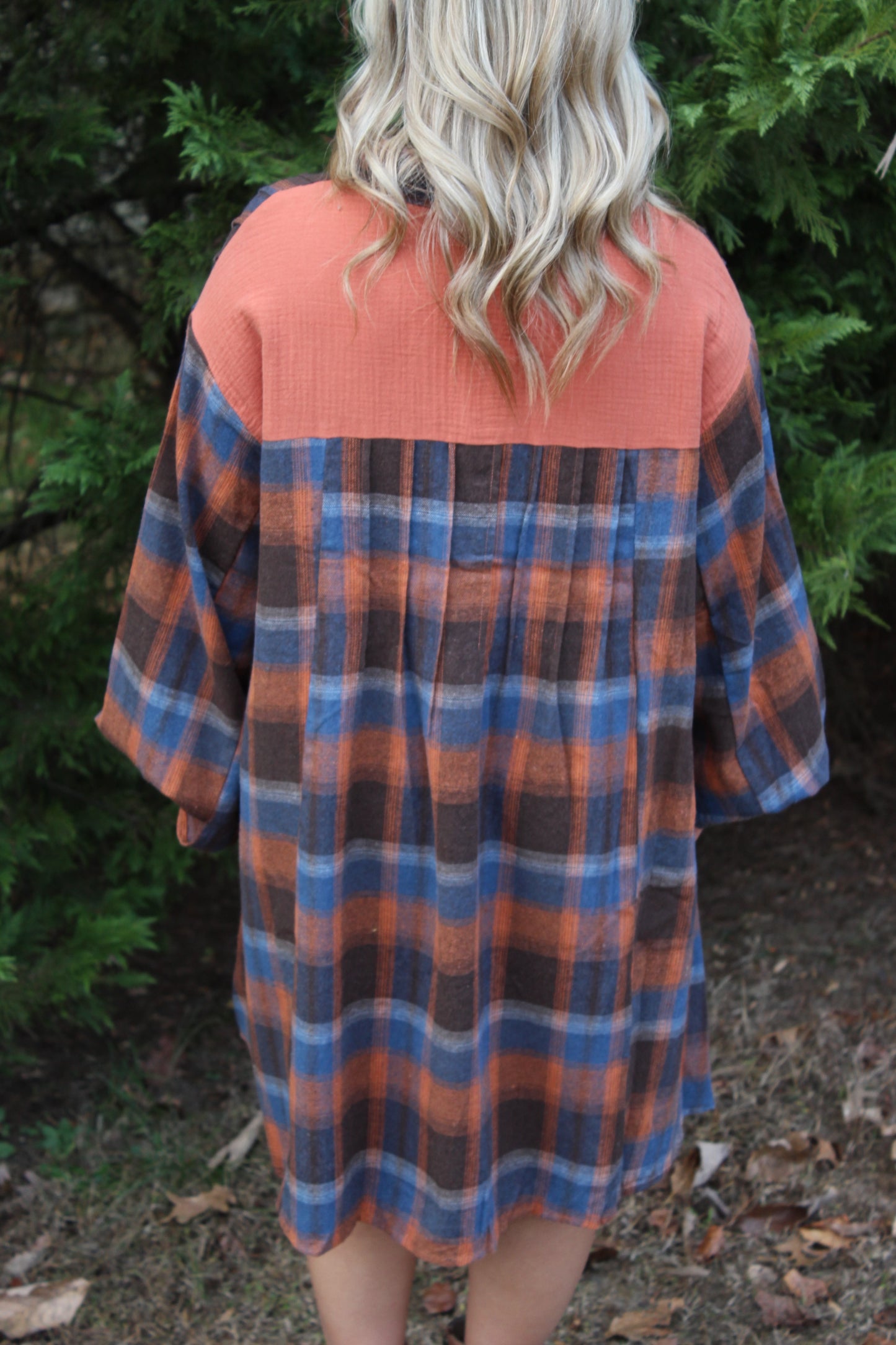 Thanksgiving Cutie Plaid Dress