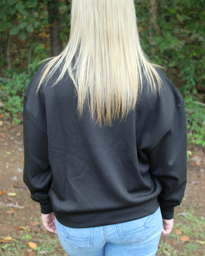Scuba Half Zip Pullover - Black