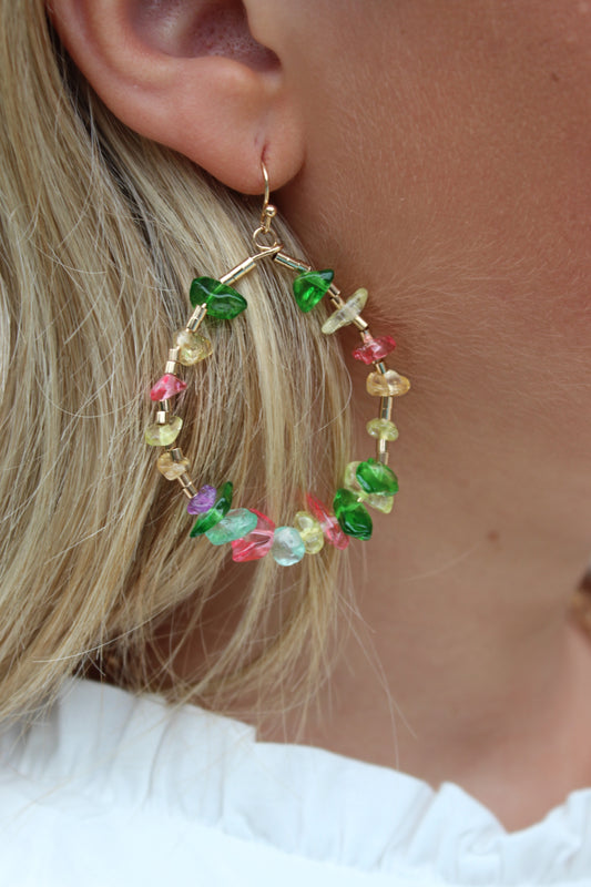 Color Me Happy Teardrop Earrings