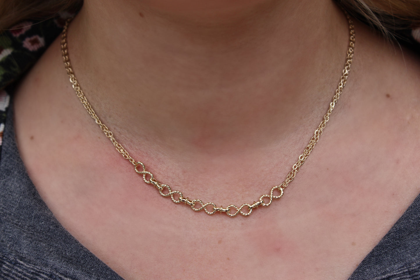 Petite Linked Chain Necklace