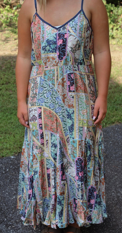 Moonlit Sky Voluminous Hem Dress