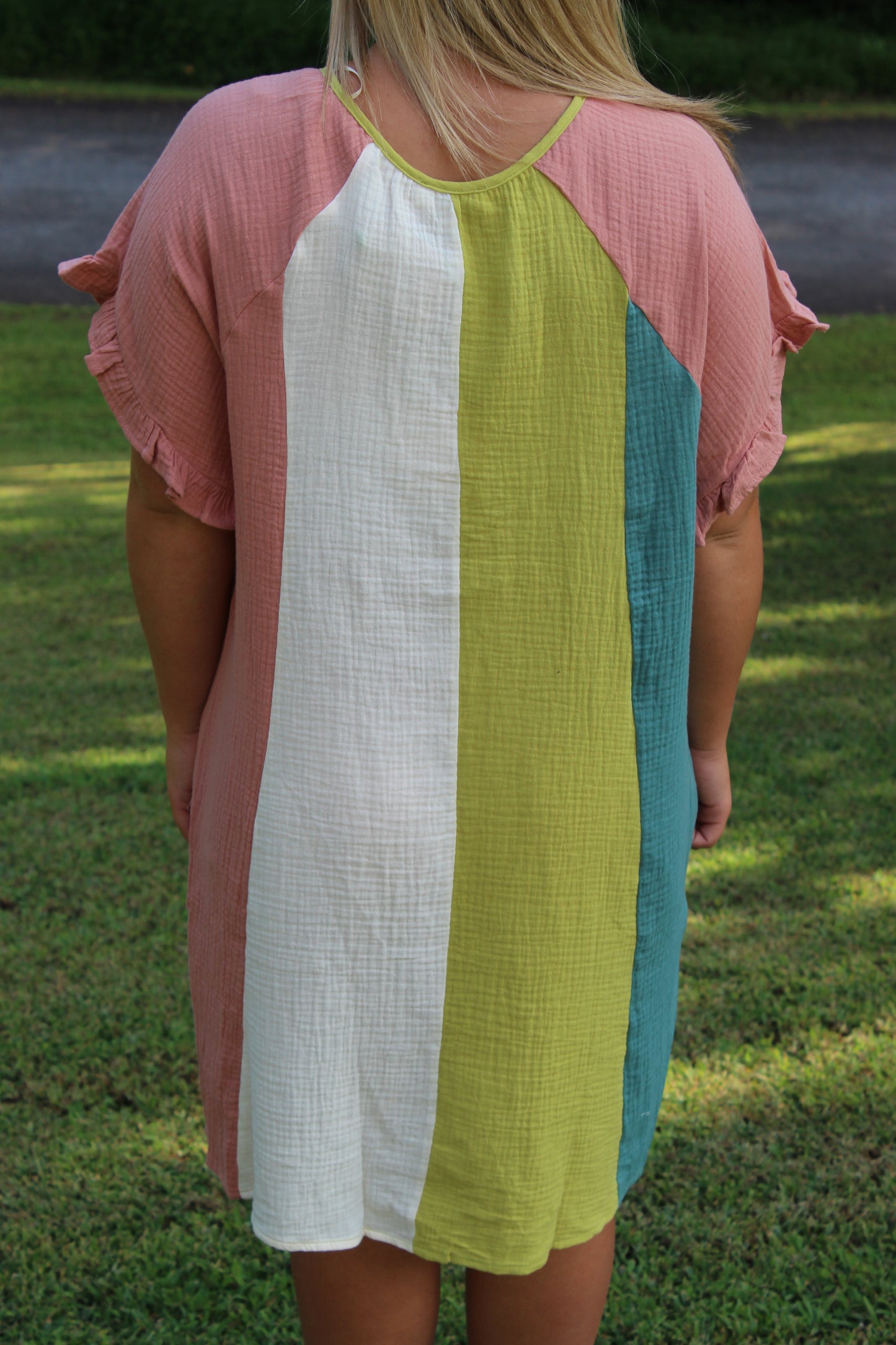 Fall Sippin' Multicolor Dress