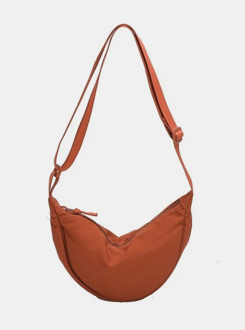 Round Mini Crescent Crossbody