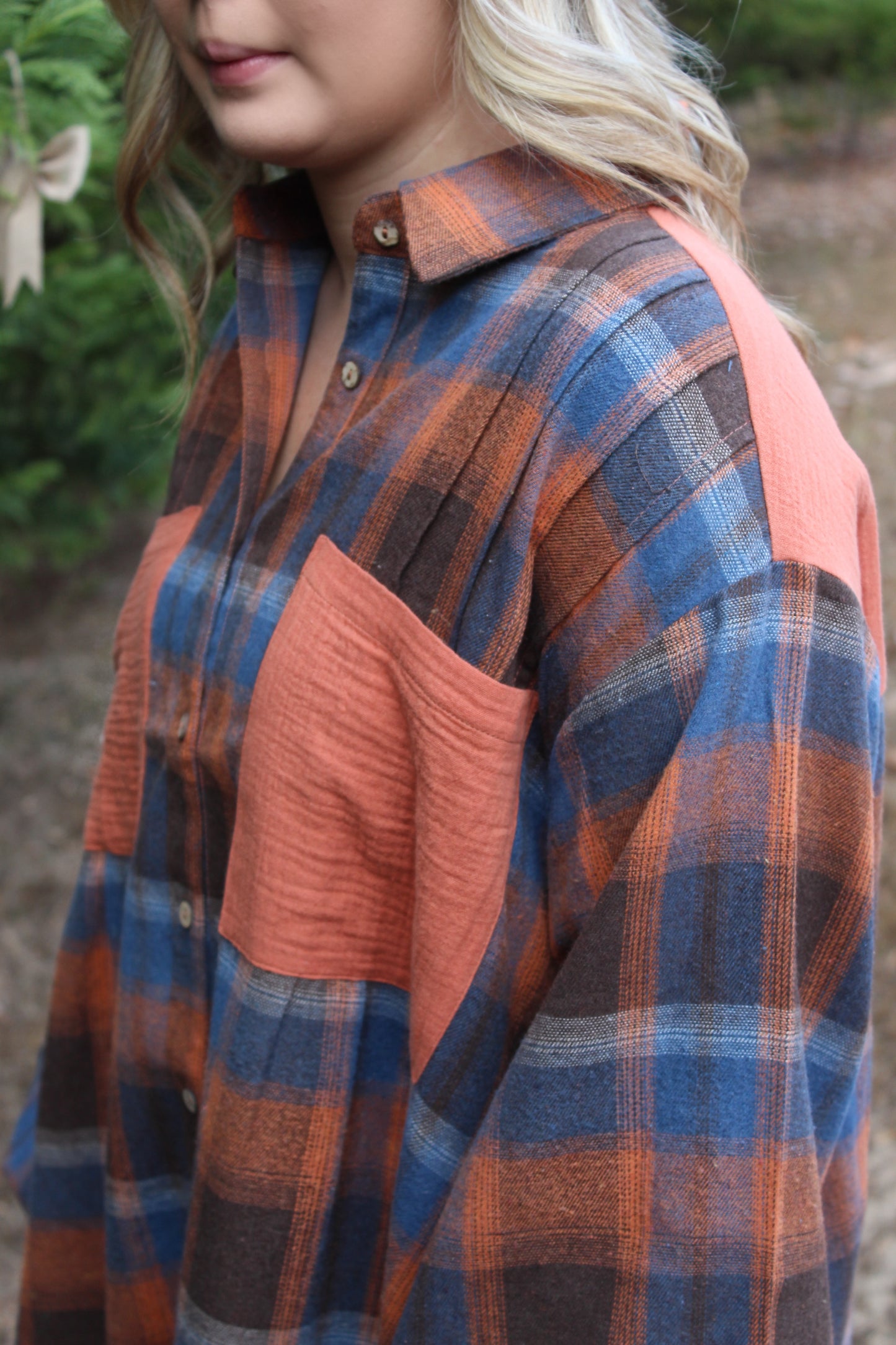 Thanksgiving Cutie Plaid Dress