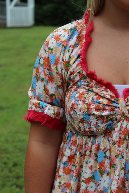 Blooming Dreams Babydoll Top