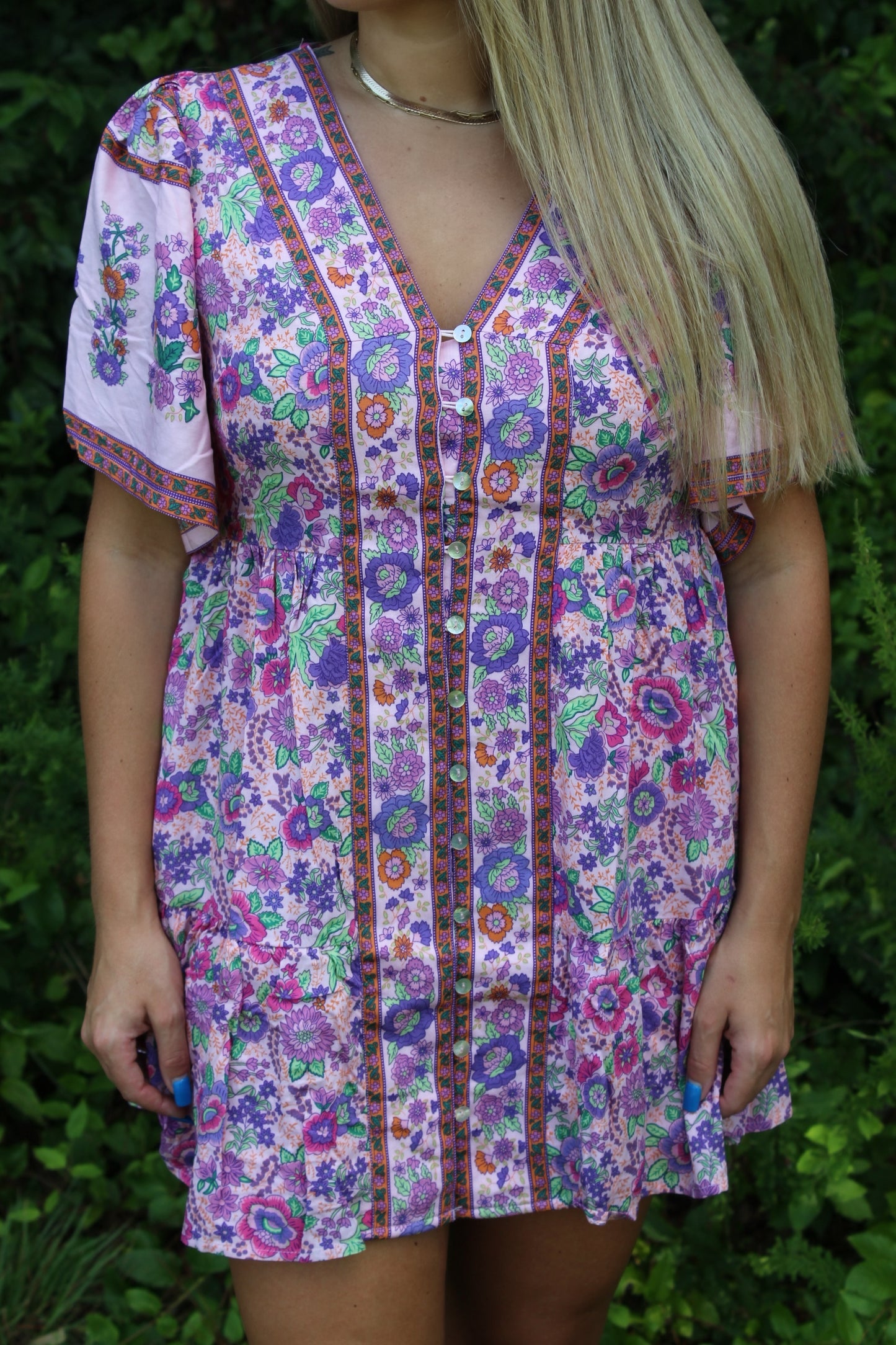 Feelin’ Bohemian Woven Mini Dress