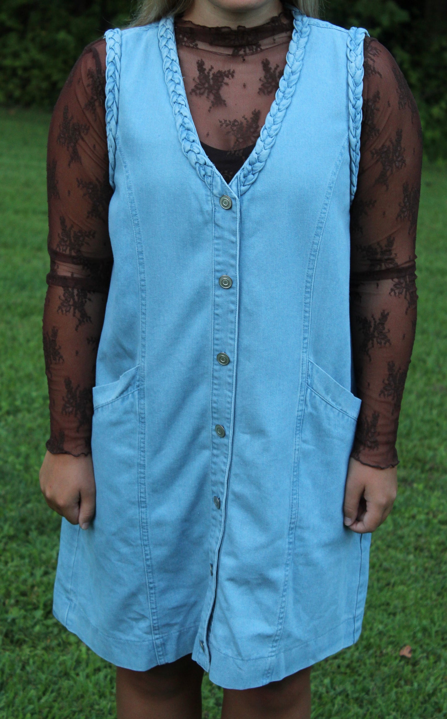 Heartache On The Dance Floor Denim Dress