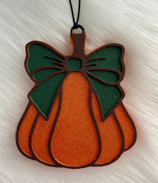 Pumpkin Bow Freshie