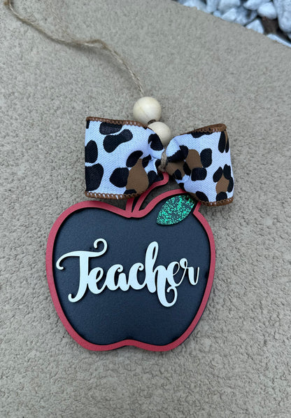 Wooden Car Charms
