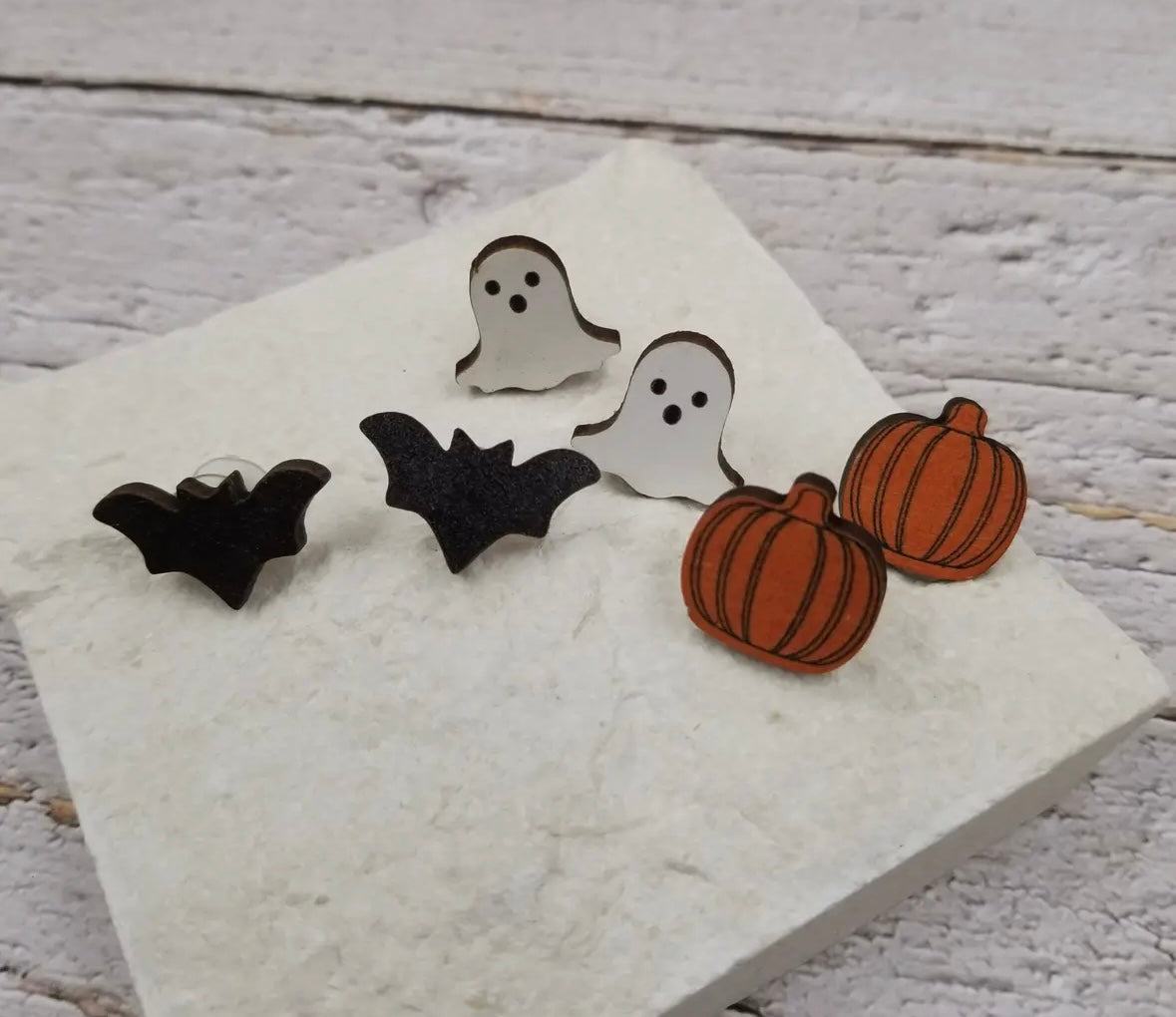 Three Pack Halloween Themed Earrings