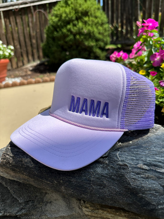 Mama Embroidered Trucker Hat